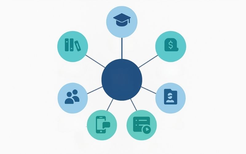 Các module chính thường có trong một phần mềm quản lý trường học. Các module chính thường có trong một phần mềm quản lý trường học.