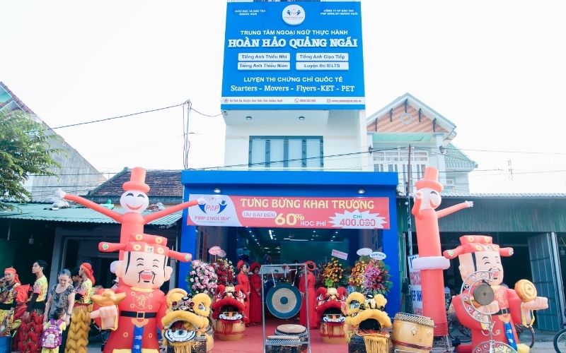 Trung tâm Ngoại Ngữ Thực Hành Hoàn Hảo PMP Quảng Ngãi