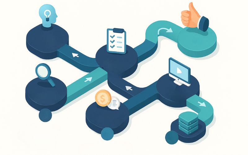 Hành trình chọn phần mềm trung tâm: 6 bước không thể bỏ qua. Hành trình chọn phần mềm trung tâm: 6 bước không thể bỏ qua.