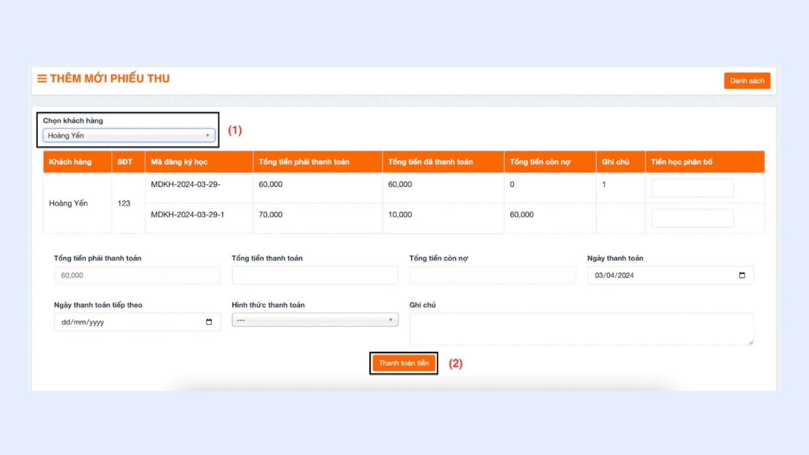 Phần mềm quản lý Faceworks Phần mềm quản lý Faceworks