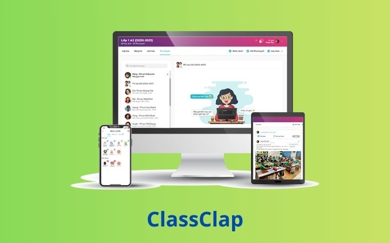 Phần mềm quản lý trung tâm ClassClap Phần mềm quản lý trung tâm miễn phí
