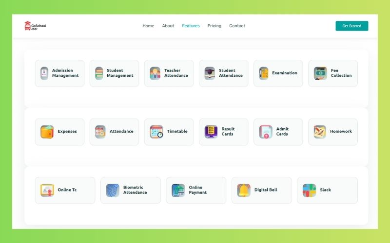 Phần mềm quản lý trung tâm GoSchool Phần mềm quản lý trung tâm miễn phí