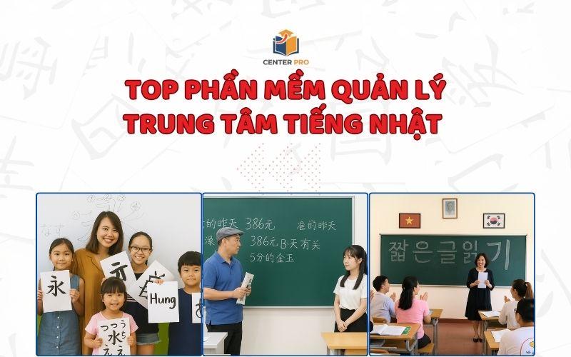phần mềm quản lý trung tâm tiếng Nhật