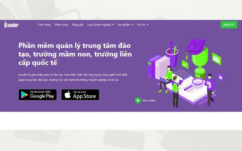 Phần mềm quản lý trung tâm iLeader Phần mềm quản lý trung tâm iLeader