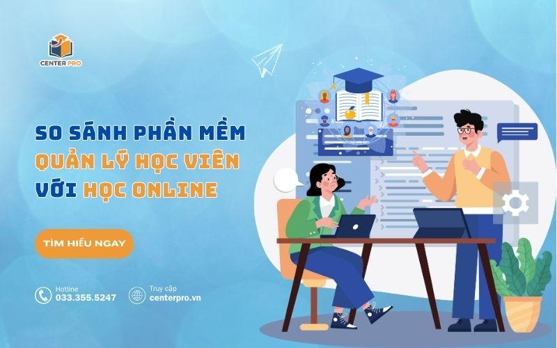phần mềm học viên với học online