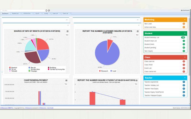 Phần mềm quản lý đào tạo VnResource EBM Phần mềm quản lý đào tạo VnResource EBM