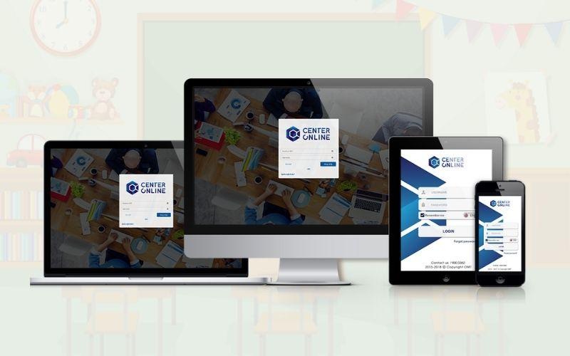 Phần mềm quản lý trung tâm Center Online Phần mềm quản lý trung tâm Center Online