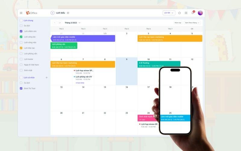 Phần mềm quản trị 1Office Phần mềm quản trị 1Office