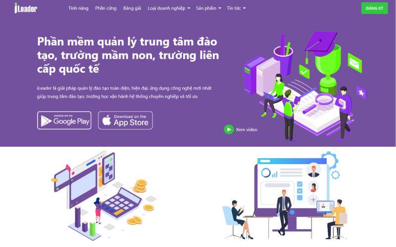 iLEADER - Quản lý học viên và giáo viên hiệu quả iLEADER - Quản lý học viên và giáo viên hiệu quả