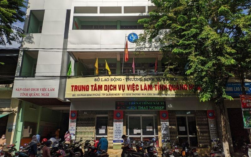 Trung tâm Dịch vụ việc làm Quảng Ngãi Trung tâm Dịch vụ việc làm Quảng Ngãi